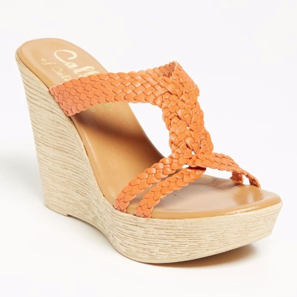 Callisto Brayden wedge sandals